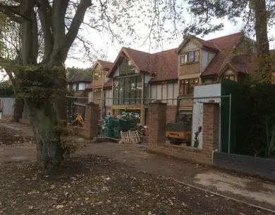 Luxury gated home and residential construction project in Chigwell Essex