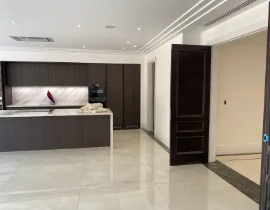 Luxury modern kitchen and open-plan living space in Chigwell Essex